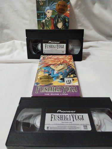 Anime Fushigi Yugi The Mysterious Play 8 VHS Lot Vintage Please Read Description - Foto 15 di 17