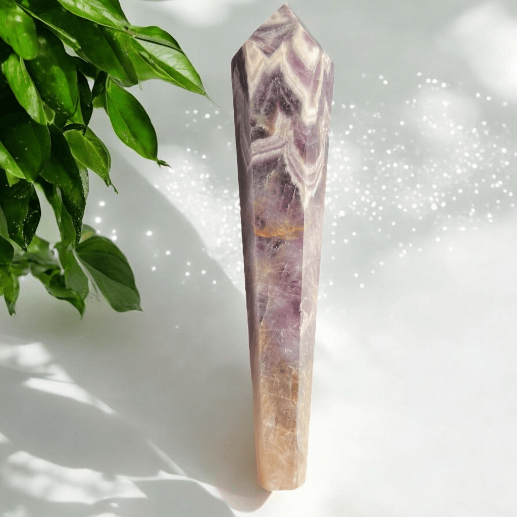 Dream Amethyst Crystal Meditation Scepter Wand (1)