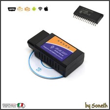 ELM327 OBD2 OBDII SCANNER PER DIAGNOSI AUTO MOTO CAMION BLUETOOTH IOS ANDROID PC