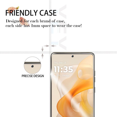 Vetro temperato durezza 9H e protezioni lenti per Moto G Stylus 5G-2024 - Foto 6 di 9