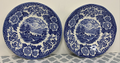 #ad #ad Lot of 2 Royal Warwick Lochs of Scotland Oich England 5.75quot; Saucer Plate $9.09