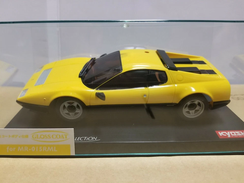 KYOSHO MINI-Z BODY FERRARI 512BB  YELLOW  "MZX117Y" 1/27 - Image 2 of 4