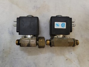 Honeywell LUCIFER E121013 TWO-WAY WATER INLET SOLENOID. 2pcs. 220/240V 50/60 HZ