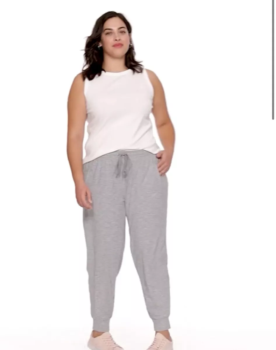 Old Navy Breathe on Plus Size Jogger Pants Size 2X New heather Grey