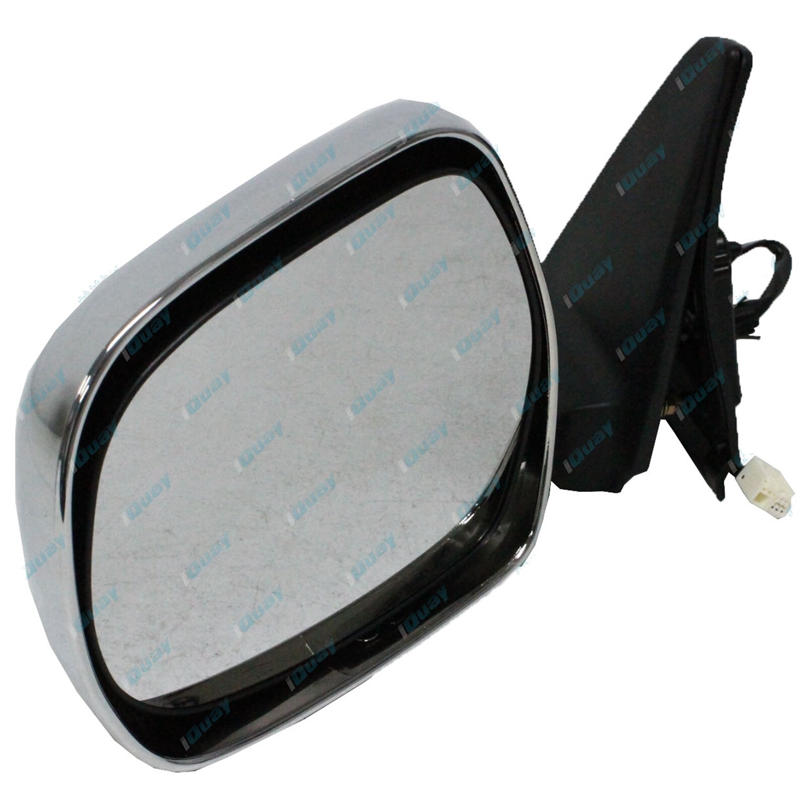 LH+RH Chrome Electric Mirrors for Toyota Landcruiser Prado 120 Series