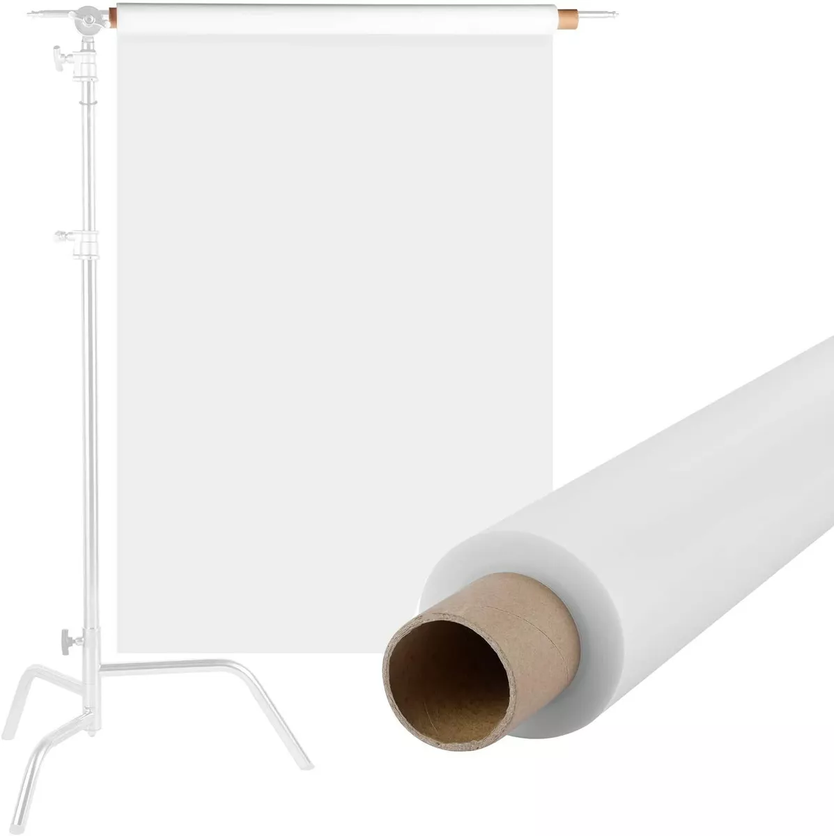 Studio Photo Diffusion Filter Lighting Gel 35x59ft Roll White Diffuser  Paper