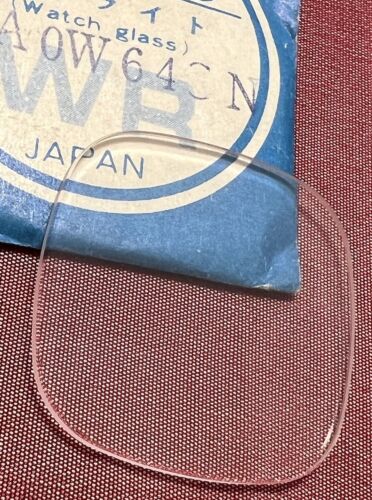 Original Seiko Glass Crystal Vintage Nos SA0W64GN For 7546 6000 7546 6010 - Picture 2 of 2