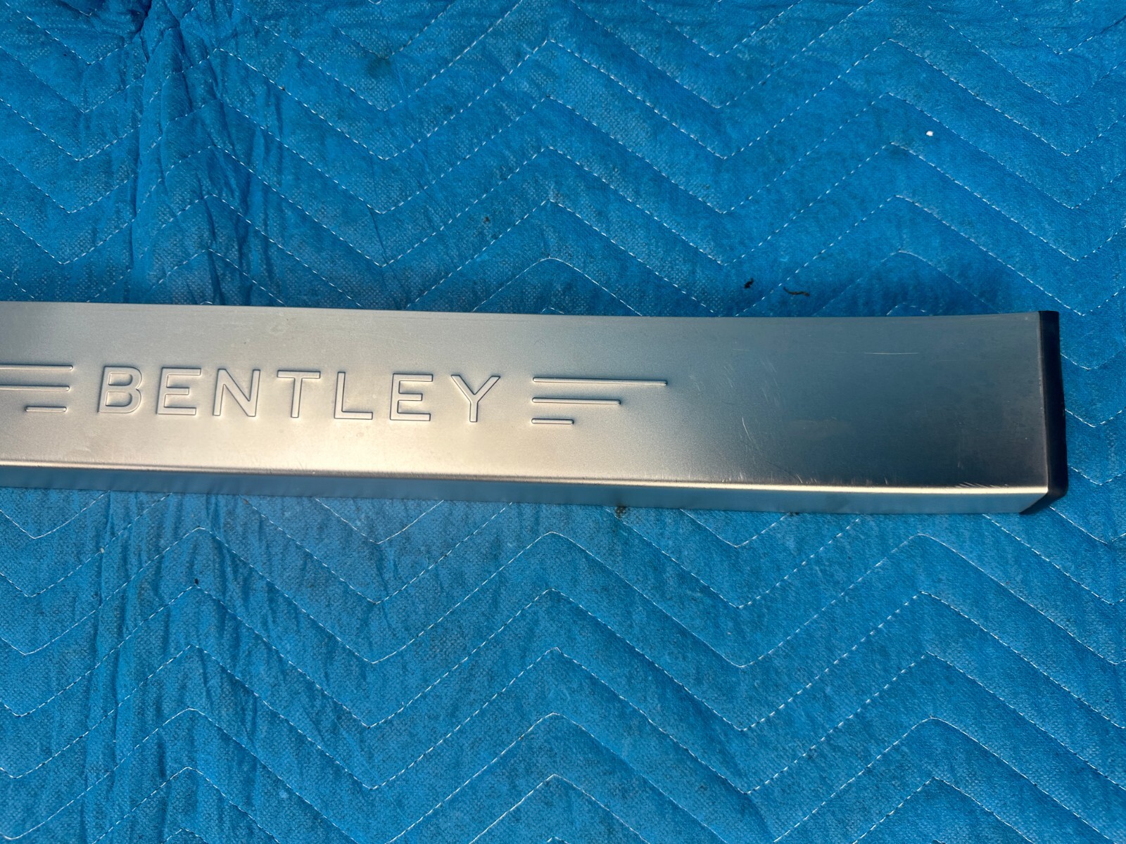 Bentley Continent Flying Spur Front Driver's Side Door Scuff Plate 2006-2012 OEM