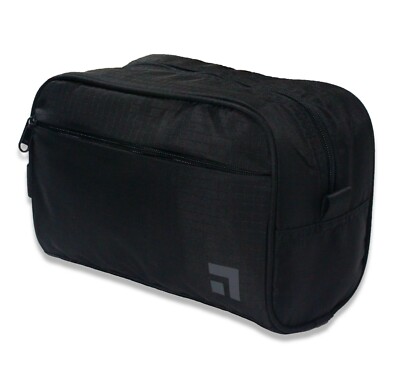 Waterproof Nylon Dopp Kit by Slate Travel - Shaving Toiletry Bag Organizer