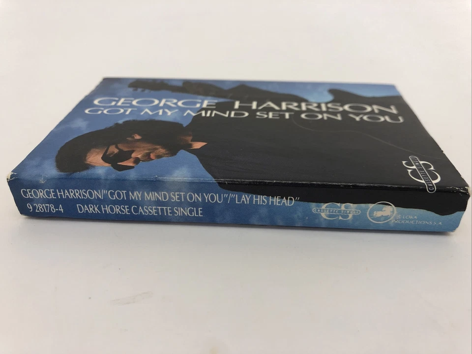 George Harrison Got My Mind Set On You Cassette Tape 1987 Single D10 - Image 4 of 4