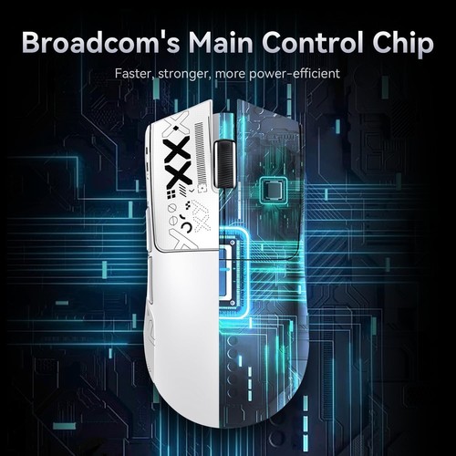 ATTACK SHARK X11 BT/2.4G Wireless/Kabelgebundene Gaming-Maus, PixArt PAW3311 - Afbeelding 16 van 67