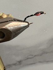 Epoxy red cheek buzzer size 12 x 3  rainbow t...