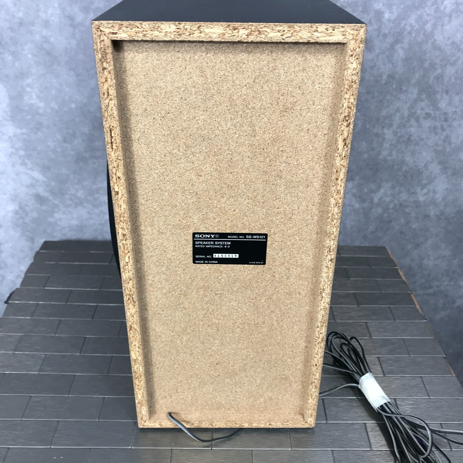 Sony SSWS121 Non Powered Passive Subwoofer Sub Home Theater Speaker Replacement eBay