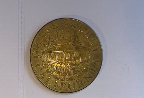 Lola Montez Commemorative Collector's Coin Token--B1 - Picture 6 of 8