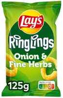 Lay's Ringlings (12 X 125 Gr.)
