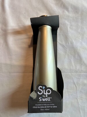 Sip By S well Insulated 15 oz Drink Bottle Cold 24 Hrs Hot 12 Hrs 