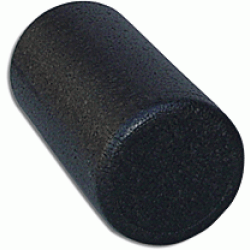 Black High Density Foam Roller - Extra Firm YOGA PILATES PHYSICAL THERAPY - Picture 3 of 5
