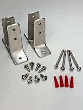 ASI GLOBAL 40-8261290 SS HARDWARE KIT for BATHROOM STALL PANEL & URINAL SCREEN
