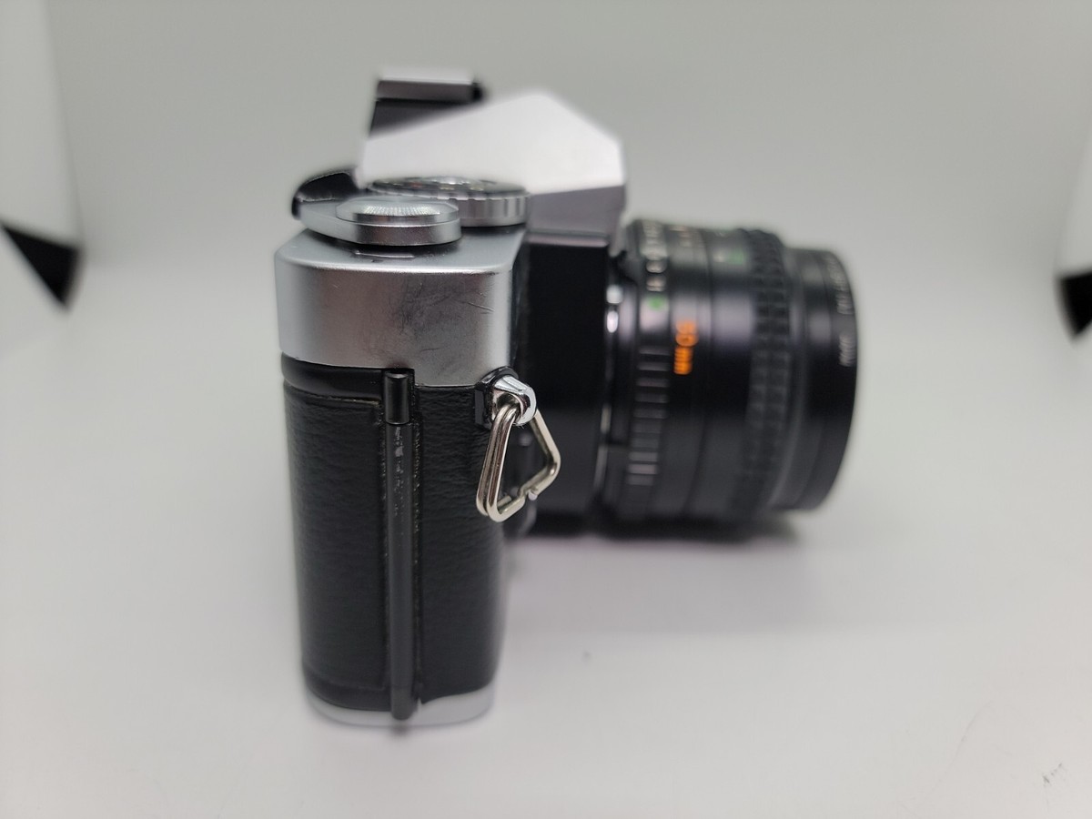 Minolta XD-5 Silver Body w/ MD Rokkor-x 50mm F/1.4 Lens