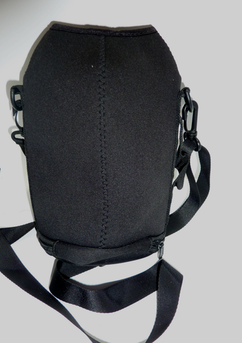 NEW Half Gallon Water Bottle Neoprene CROSSBODY CASE Sleeve FRONT POCKET 68oz - Picture 11 of 11