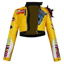 Rumi Coat Girl Hunter Idol Cosplay Costume Halloween Carnival Suit Jacket Only