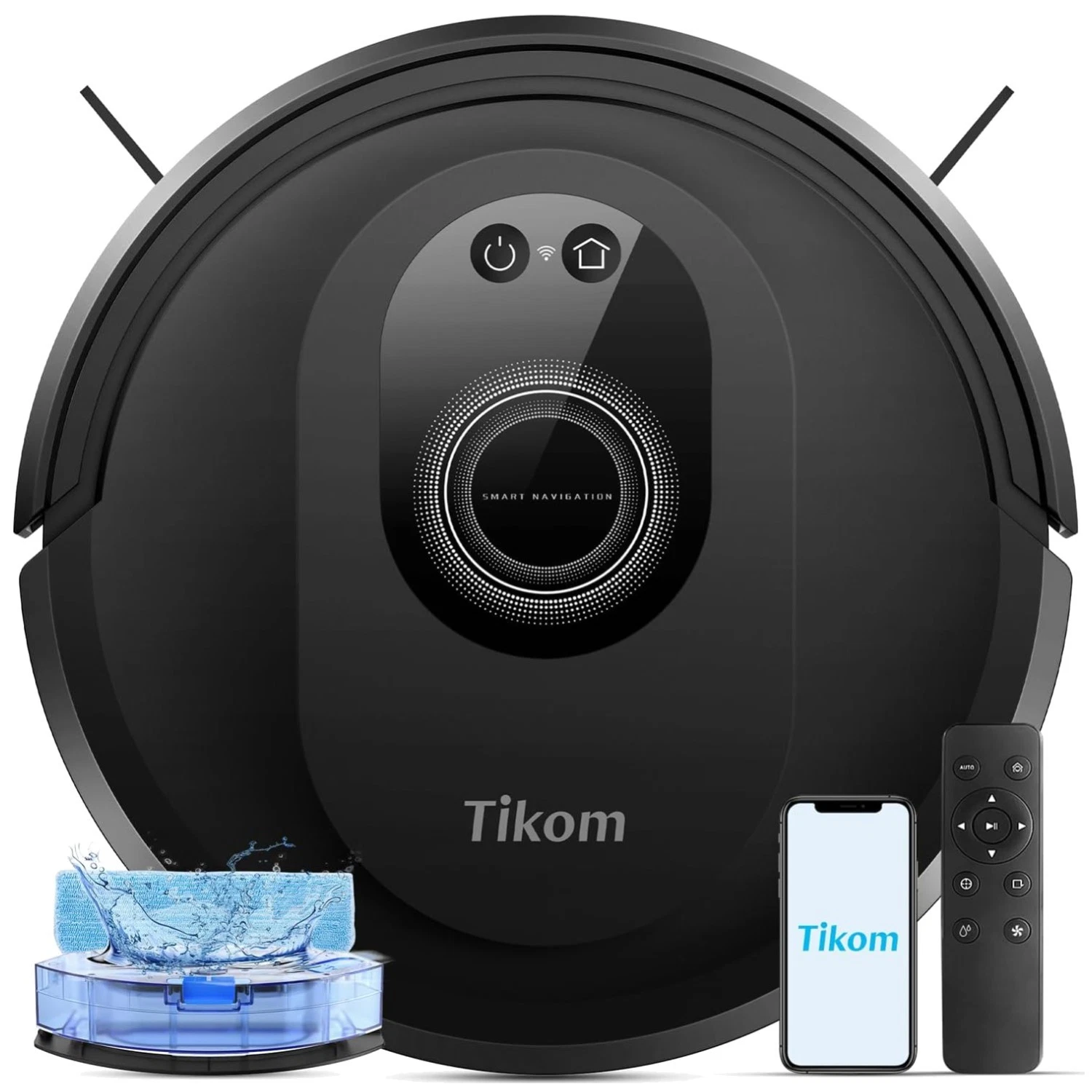 G8000 Max Robotic Vacuum Cleaner, Strong Suction, Quiet Mode