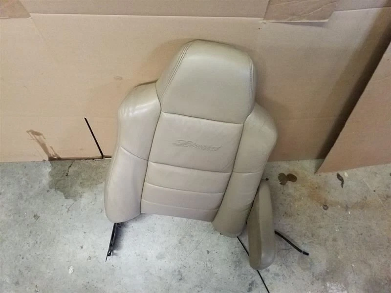 Front Right Passenger Tan Leather Seat Back | Fits 01-04 Ford Excursion Limited - Image 3 of 4