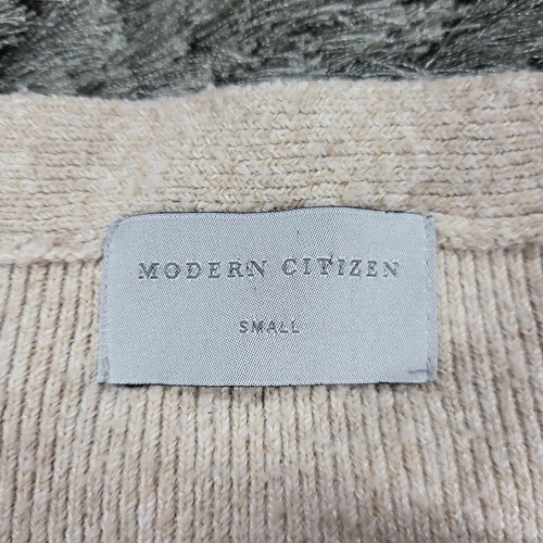 Modern Citizen Sweater Womens Small V Neck Knit Ribbed Pullover Lightweight - Picture 6 of 14