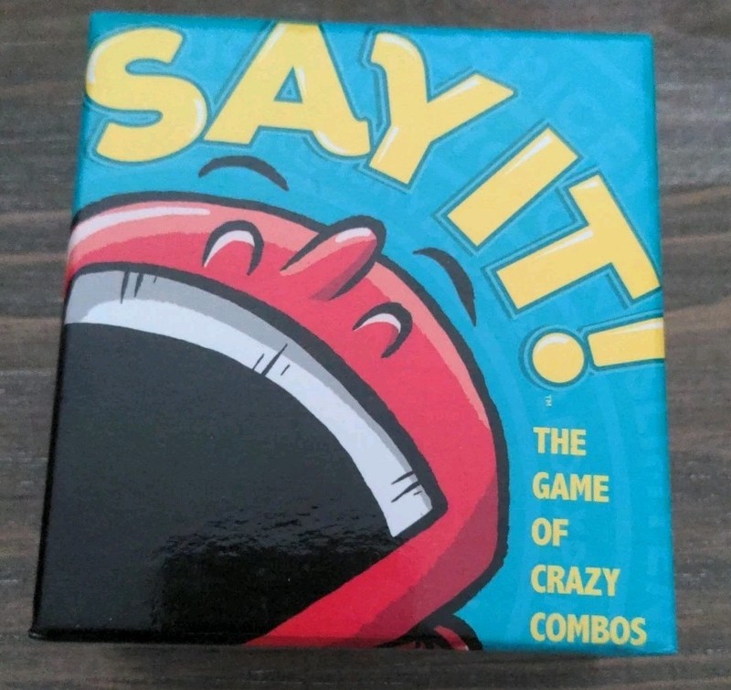 Gamewright Cardgame Say it! - The Game of Crazy Combos new 