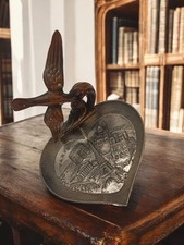 Ancien cendrier de collection Paris vintage marque Ancien rétro déco fumeur