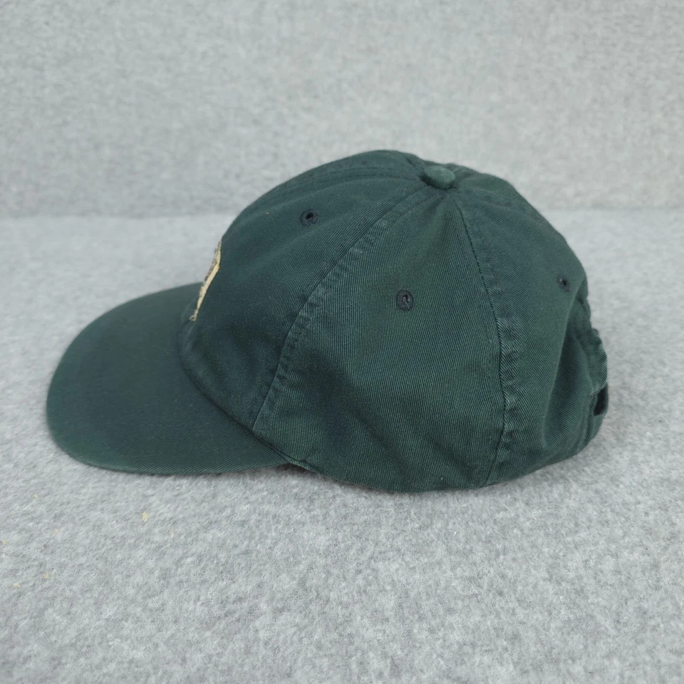 De colección Ralph Lauren Polo Deportista Sombrero Gorra Correa Trasera Verde Años 90 Hecho en EE. UU. Foto 4 de 4
