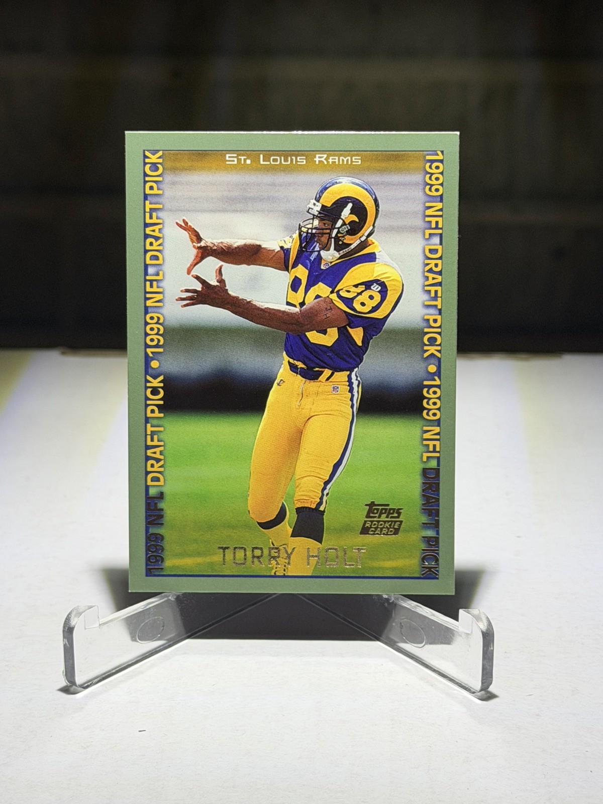 1999 Topps Torry Holt Rookie RC #343 St. Louis Rams