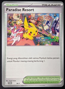 Paradise Resort Pokemon Card | eBay