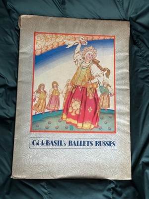 Basils Ballets Russes, Royal Opera House Covent Garden, 1936 3. Staffel Programm