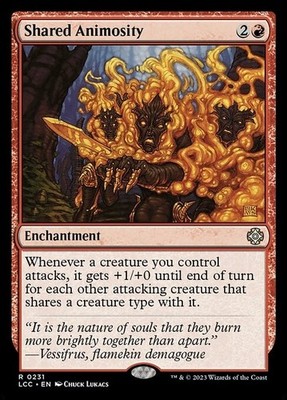 Shared Animosity - Ixalan Commander LCC - MTG
