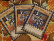 3 x Speed Duel Jack's Knight STP4-DE006 Super Rare Speed Duel Tournament 4 Mint