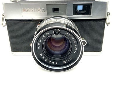 Konica Auto S2 Sucherkamera Hexanon 45mm 1:1.8 Copal-SVA !Beli defekt!