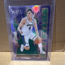 Panini 2024-25 Select Hot Stars Dalton Knecht Lakers #11 Prizm NBA Card