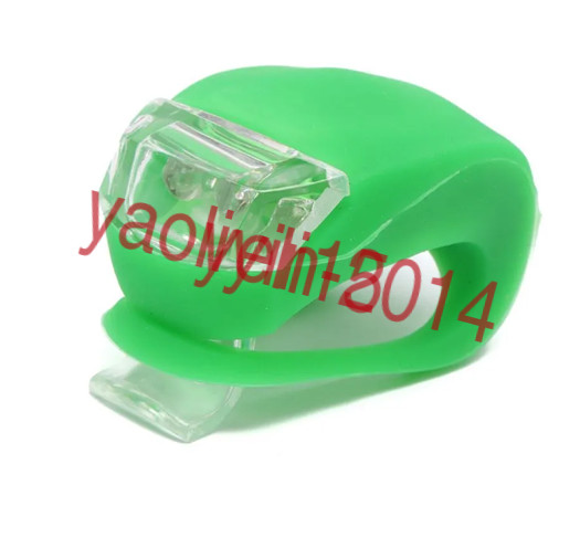 Bike11 Cycling Frog LED Front Head Rear Light -Colors will be shipped randomly