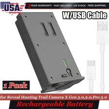 NEW For Tactacam Reveal Battery 6000mAh - Compatible X Ultra/Pro 3.0/X Gen 2.0