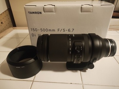 Tamron 150-500mm F/5-6.7 Di III VC VXD Lens for Sony E-Mount
