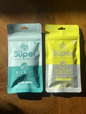 The Super Patch Company:The Boost Patch & The Kick-it Patch Pack Of 28 Patches