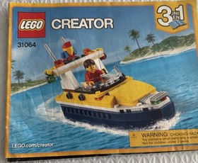 Lego Creator Three And One Manual Only 31064 Boat