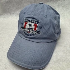 Pebble Beach U.S. Open Hat Cap Strap Back USGA Golf Member 2010 Tournament Mens