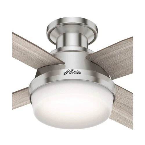 Hunter 50282 Dempsey Ceiling Fan 44 inches Brushed Nickel - Picture 8 of 11