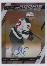2023-24 O-Pee-Chee Platinum Rookie Auto Sunset Nick Swaney #R-NS