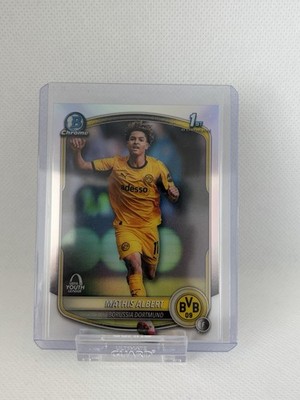 2025-26 Topps Chrome UCC - Mathis Albert - 1st First Bowman - Dortmund BVB