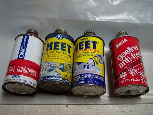 VINTAGE ADVERTISING   4 PC LOT  PT   CONE TOP   TIN CAN
