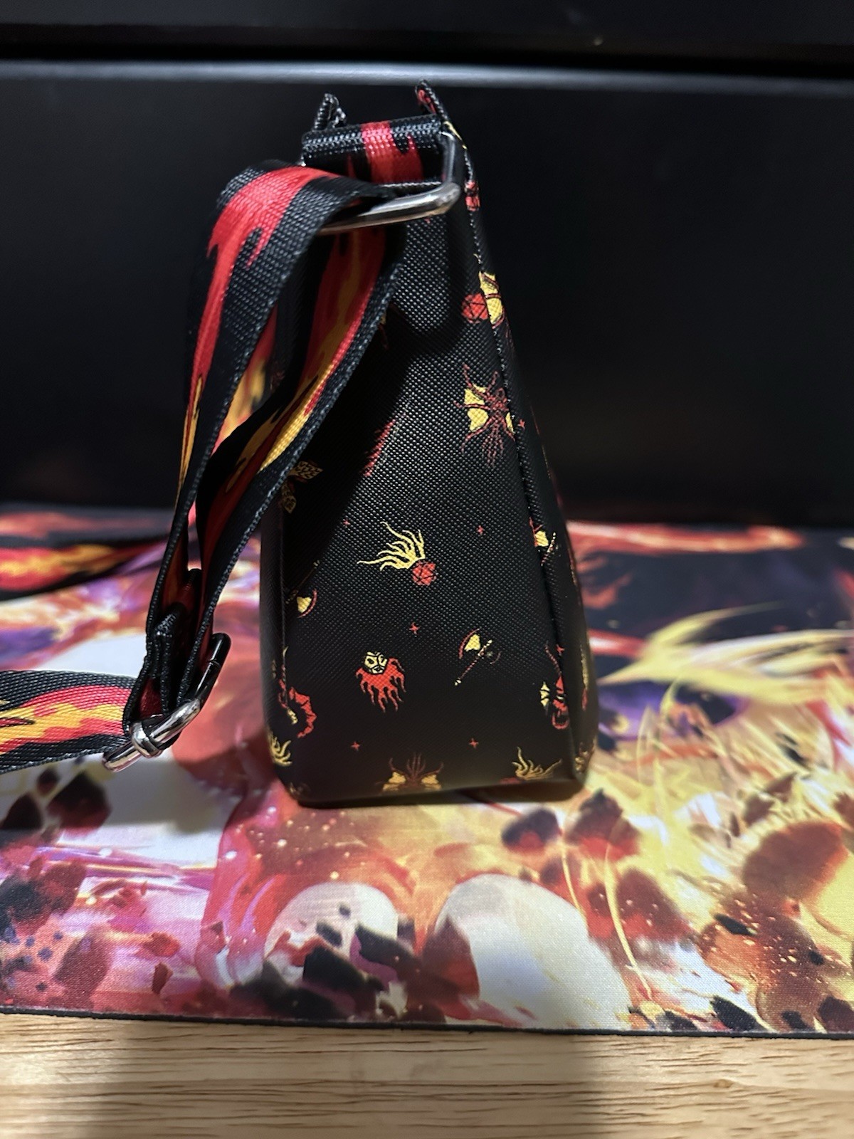 Loungefly Stranger Things Hellfire Crossbody Bag … - image 4