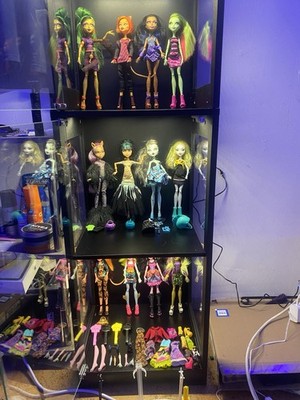 Mattel Monster High Puppen G1 mit Zubehör